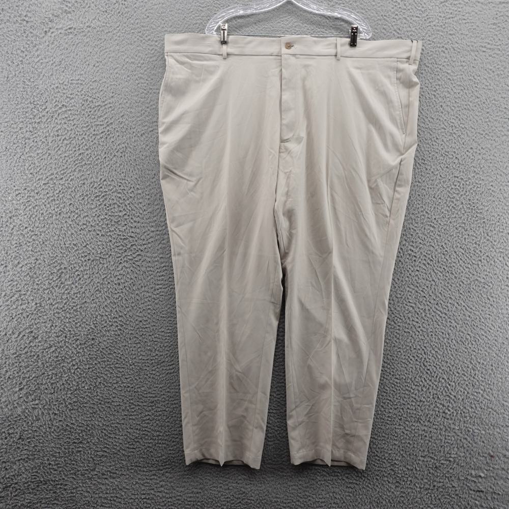 Walter Hagen 50x30 Big & Tall Golf Pants Light Khaki Moisture Wicking Breathable